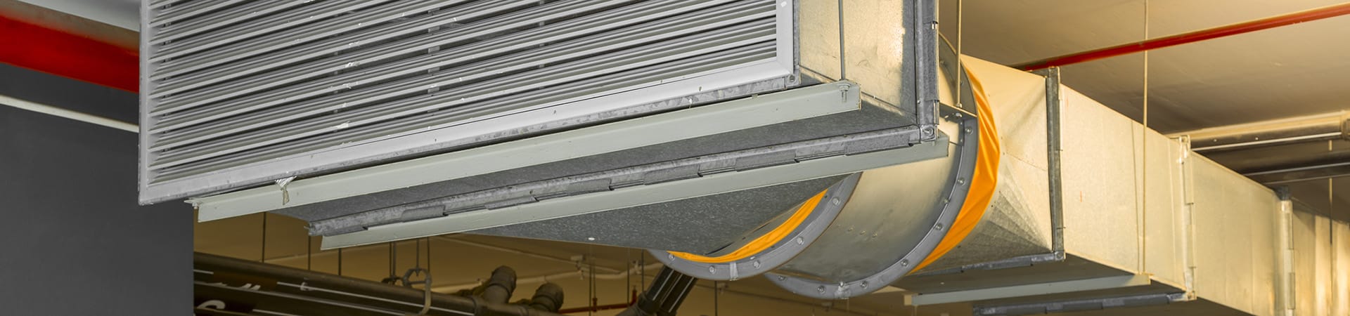 Vents shown ready for air duct cleaning services